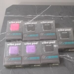 Vibe Pod Wireless Earbuds - Pink, Black, Purple